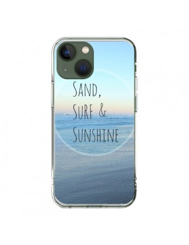 Coque iPhone 13 Sand, Surf and Sunshine - R Delean