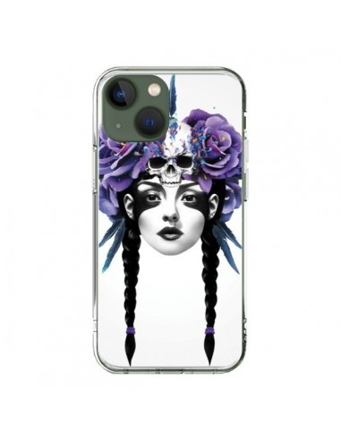 Cover iPhone 13 Ragazza Fiori Warrior - Ruben Ireland