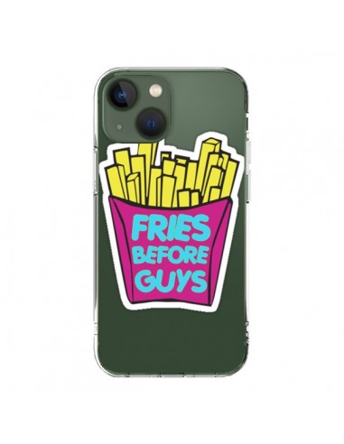 Cover iPhone 13 Fries Before Guys Patatine Fritte Trasparente - Yohan B.