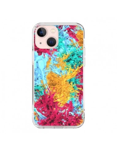 Coque iPhone 13 Mini Splashes Peintures - Eleaxart