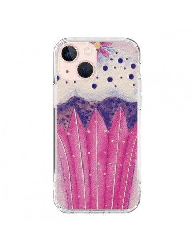 iPhone 13 Mini Case Cupcake Pink - Irene Sneddon