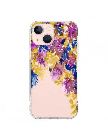 Cover iPhone 13 Mini Cascata Floreale Trasparente - Ebi Emporium