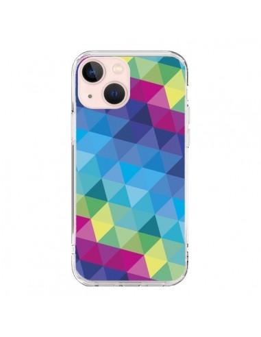 Cover iPhone 13 Mini Azteco Gheo Blu - Javier Martinez