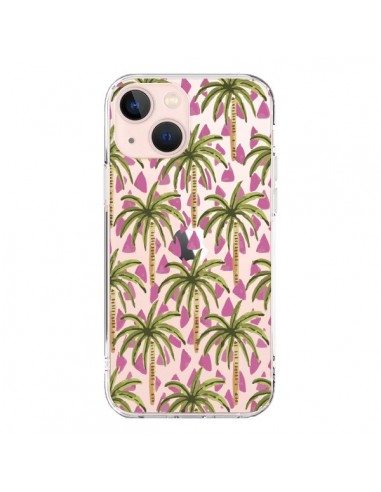 Cover iPhone 13 Mini Palme Trasparente - Dricia Do