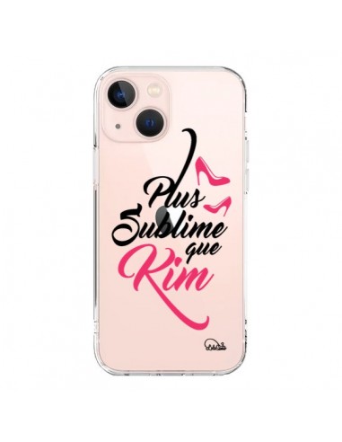 Cover iPhone 13 Mini Plus sublime que Kim Trasparente - Lolo Santo