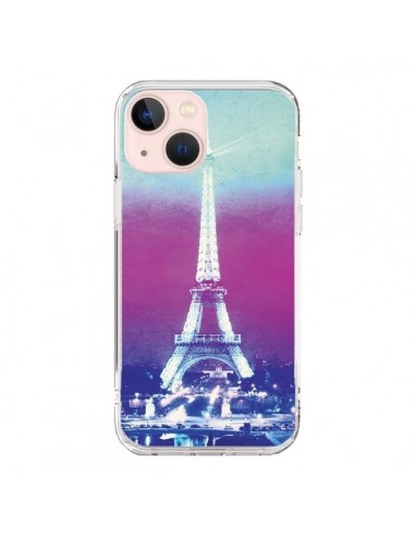 iPhone 13 Mini Case Tour Eiffel Night - Mary Nesrala