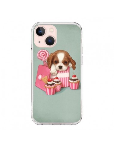 Cover iPhone 13 Mini Cane Cupcake Torta Boite - Maryline Cazenave