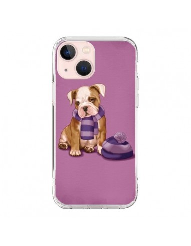 Cover iPhone 13 Mini Cane Scarpa Cappello Freddo Inverno - Maryline Cazenave