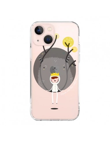 Cover iPhone 13 Mini Monstre Princesse Mostro Principessa Trasparente - Maria Jose Da Luz