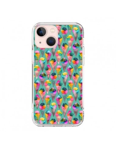 Coque iPhone 13 Mini Cute Ice Creams - Ninola Design