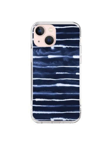 iPhone 13 Mini Case Electric Lines Azzurro - Ninola Design