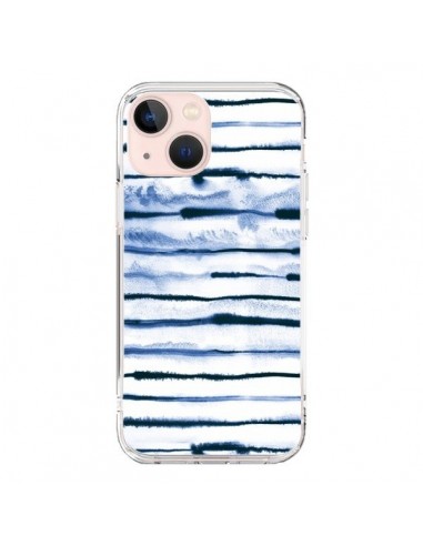 Cover iPhone 13 Mini Electric Lines Bianco - Ninola Design