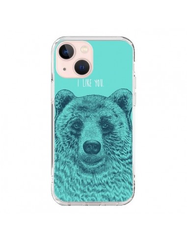 iPhone 13 Mini Case Bear I like You - Rachel Caldwell