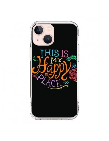 Cover iPhone 13 Mini This is my Happy Place - Rachel Caldwell