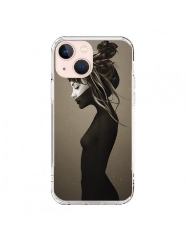 Cover iPhone 13 Mini Fille Pensive - Ruben Ireland