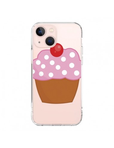 Cover iPhone 13 Mini Cupcake Ciliegia Trasparente - Yohan B.