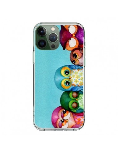 Cover iPhone 13 Pro Max Famiglia Gufi - Annya Kai