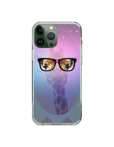 Cover iPhone 13 Pro Max Giraffa Nerd con Occhiali - Aurelie Scour