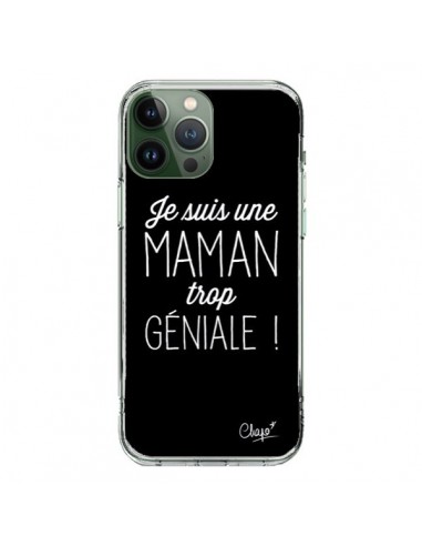 Cover iPhone 13 Pro Max Sono una Mamma Geniale - Chapo