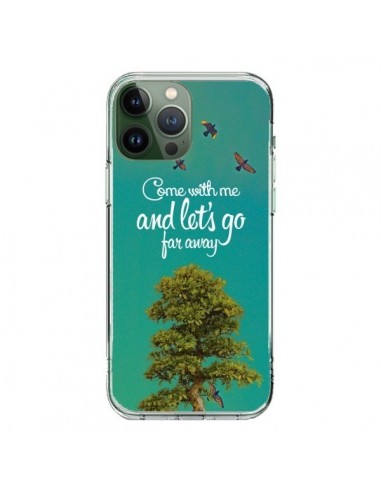 Cover iPhone 13 Pro Max Let's Go Far Away Alberi - Eleaxart