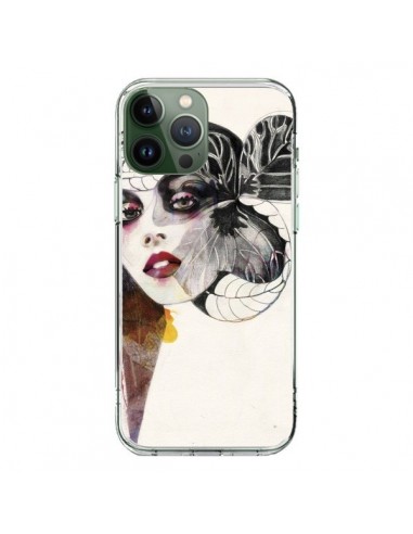 Cover iPhone 13 Pro Max Ragazza Fiori - Felicia Atanasiu