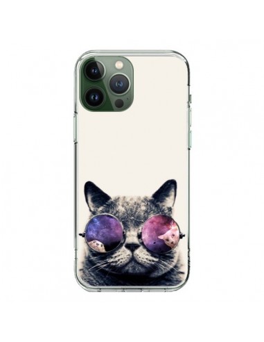 iPhone 13 Pro Max Case Cat with Glasses - Gusto NYC