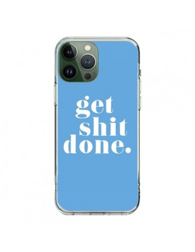 Cover iPhone 13 Pro Max Get Shit Done Blu - Shop Gasoline