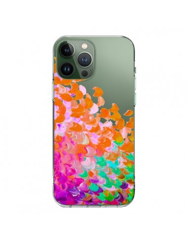 Cover iPhone 13 Pro Max Creation in Colore Arancione Trasparente - Ebi Emporium