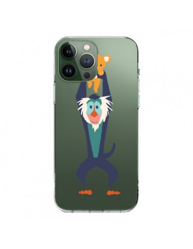 Cover iPhone 13 Pro Max Futuro Re Leone King Rafiki Trasparente - Jay Fleck