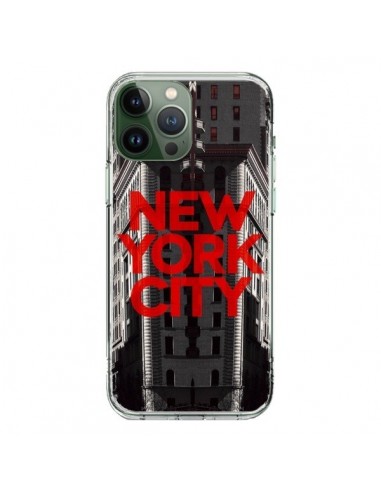 Cover iPhone 13 Pro Max New York City Rosso - Javier Martinez