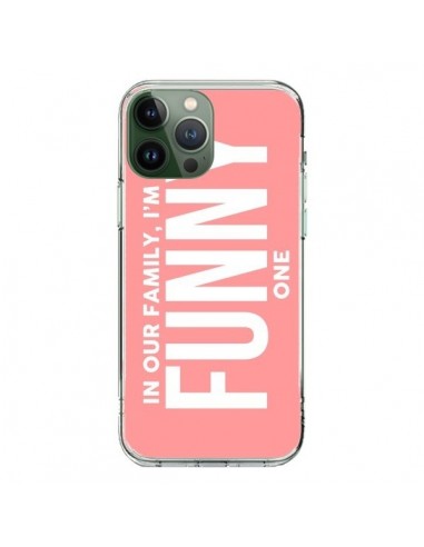 Cover iPhone 13 Pro Max In our family i'm the Funny one - Jonathan Perez