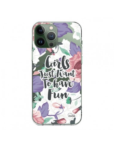 Coque iPhone 13 Pro Max Girls Fun Transparente - Lolo Santo