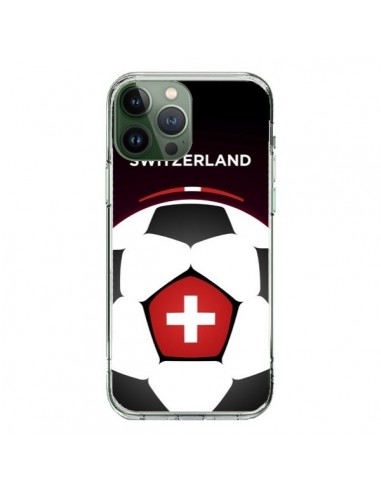 Cover iPhone 13 Pro Max Svizzera Calcio Football - Madotta