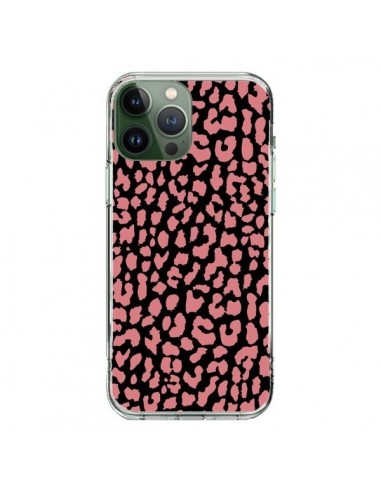 Cover iPhone 13 Pro Max Leopardo Corallo - Mary Nesrala