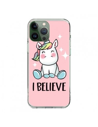 Cover iPhone 13 Pro Max Unicorno I Believe - Maryline Cazenave