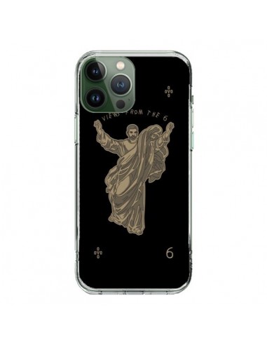 Cover iPhone 13 Pro Max God Black Drake Chanteur Jeu Cartes - Mikadololo