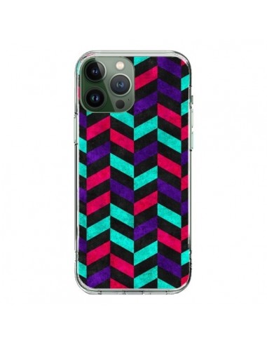 Cover iPhone 13 Pro Max Azteco Geometrico Mondo - Maximilian San