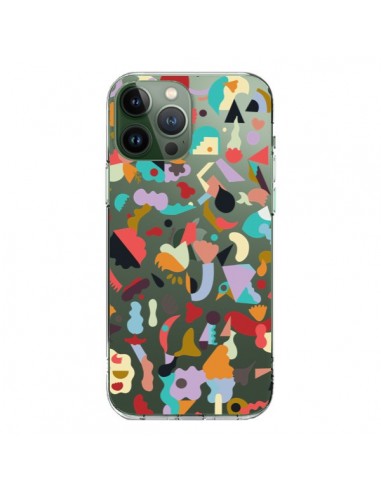 Cover iPhone 13 Pro Max Dreamy Animal Shapes Bianco - Ninola Design