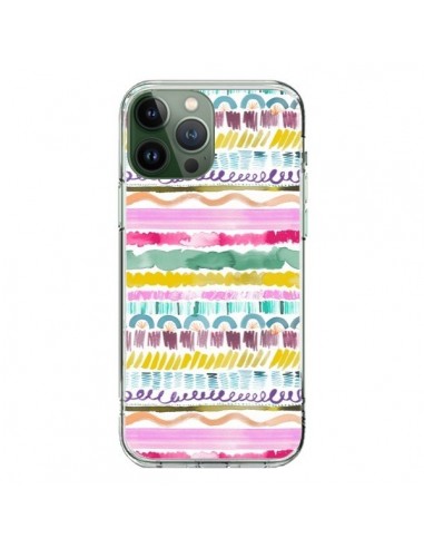 Coque iPhone 13 Pro Max Garlands Tribal - Ninola Design