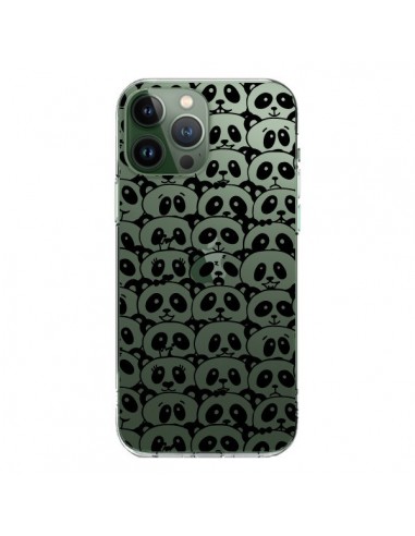 Cover iPhone 13 Pro Max Panda Trasparente - Nico