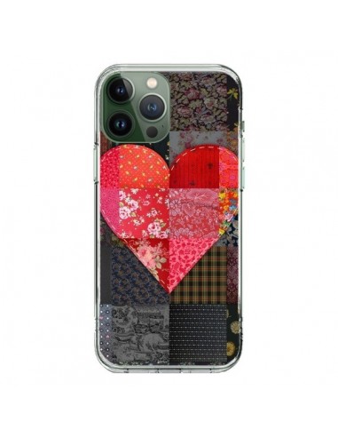 Coque iPhone 13 Pro Max Coeur Heart Patch - Rachel Caldwell