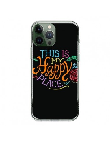 Cover iPhone 13 Pro Max This is my Happy Place - Rachel Caldwell