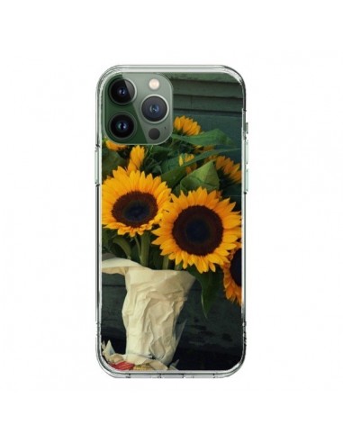 Cover iPhone 13 Pro Max Girasoli Bouquet Fiori - R Delean