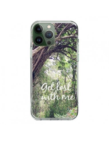 Coque iPhone 13 Pro Max Get lost with him Paysage Foret Palmiers - Tara Yarte