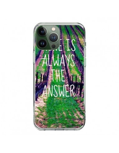 Coque iPhone 13 Pro Max Wine is always the answer Vin - Tara Yarte