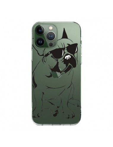 Cover iPhone 13 Pro Max Bulldog Cane Trasparente - Yohan B.