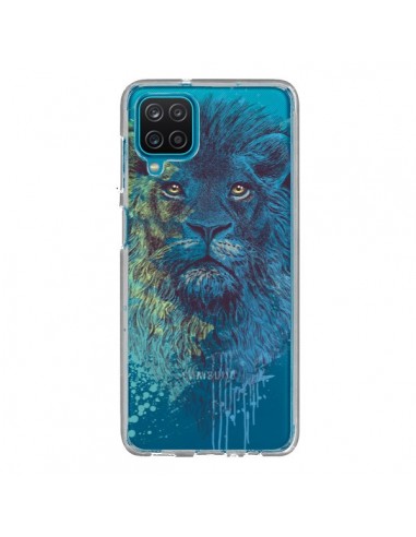 Coque Samsung Galaxy A12 et M12 Roi Lion King Transparente - Rachel Caldwell