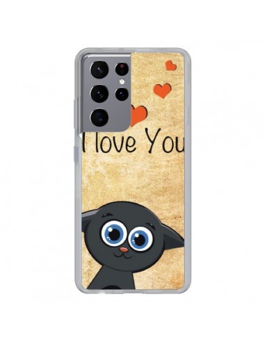 Coque Samsung Galaxy S21 Ultra et S30 Ultra Cute Cat - Nico