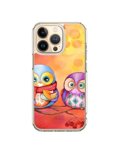 Coque iPhone 13 Pro Chouette Arbre - Annya Kai