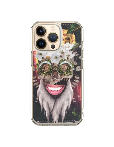 Coque iPhone 13 Pro My Best Costume Roi King Monkey Singe Couronne - Eleaxart